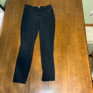 GAP | Black | Mid-Rise Skinny Ankle Dress Pants